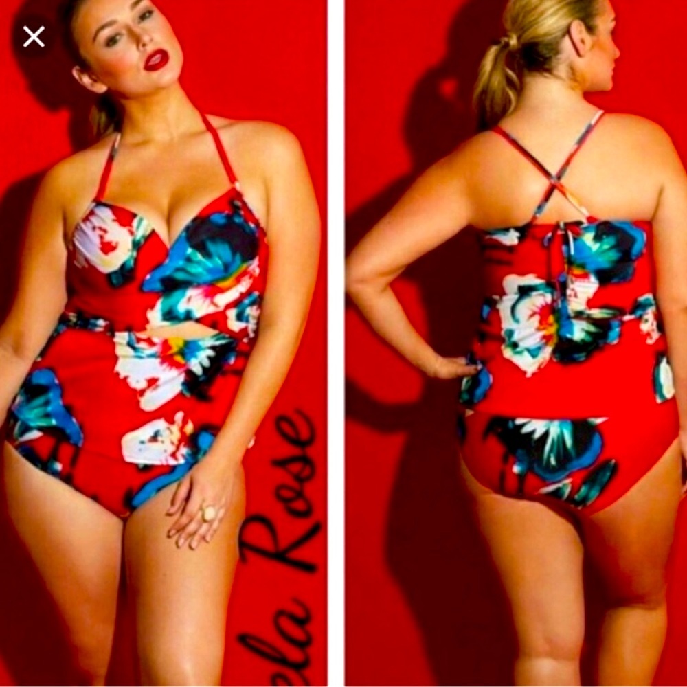 Lela Rose 🌹 swim top and bottoms 44 H/18 bottom NEW!!!